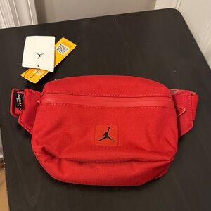 NWT unisex Jordan Bold Red Belt Bag